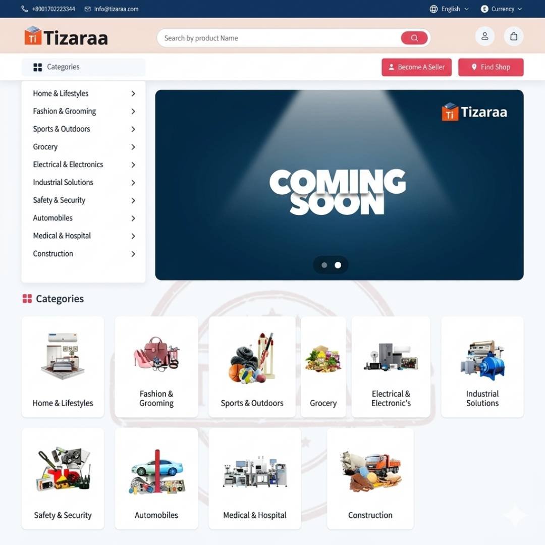 E-commerce dashboard